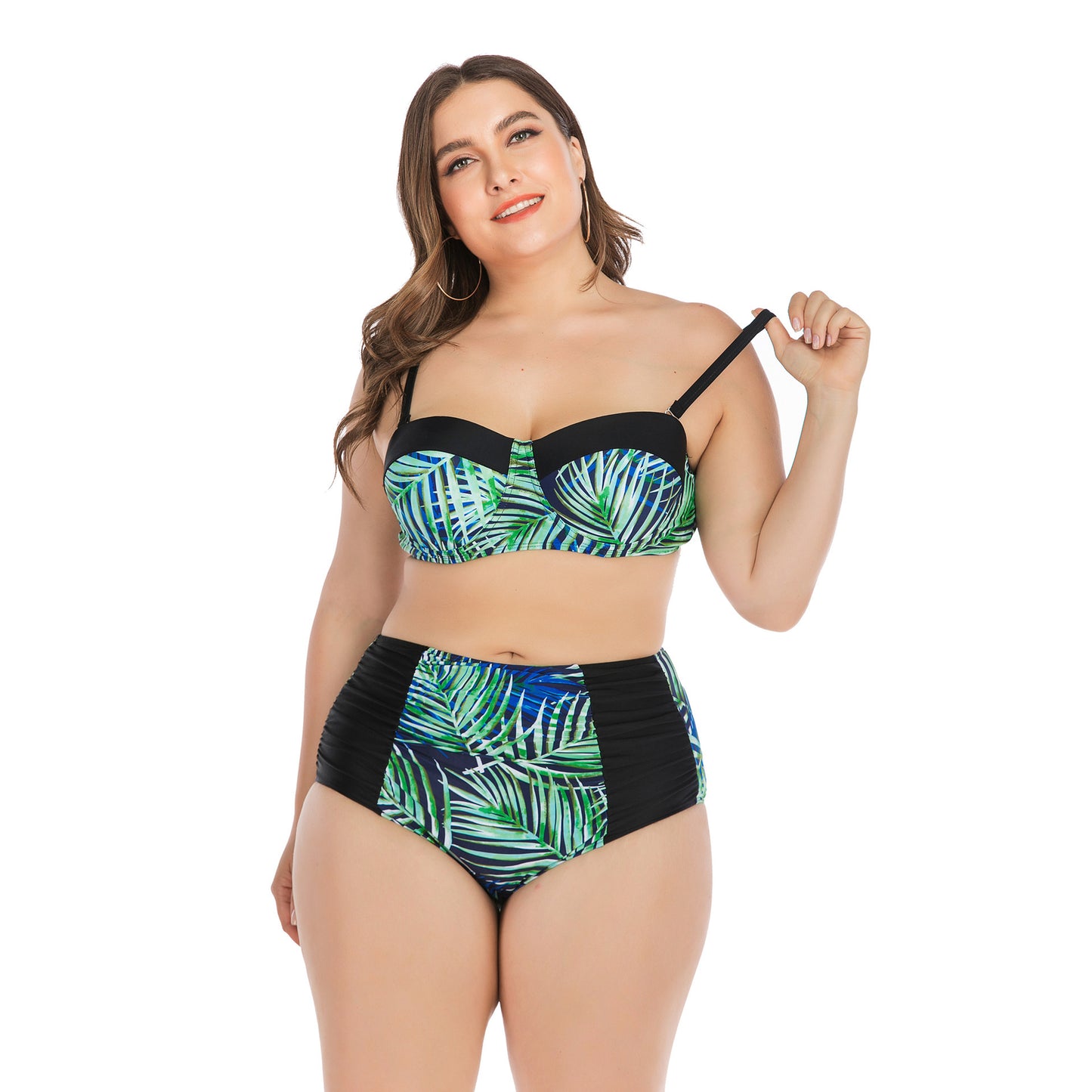 Big cup ladies swimsuit swimwear