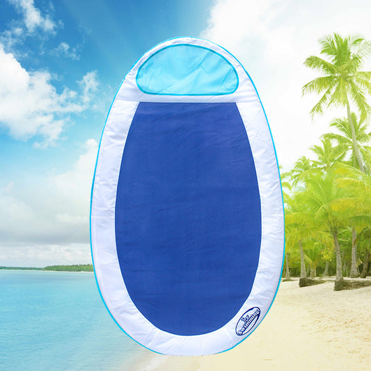 Inflatable beach lounge chair