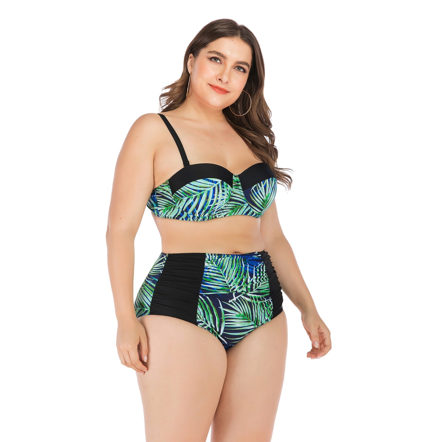 Big cup ladies swimsuit swimwear