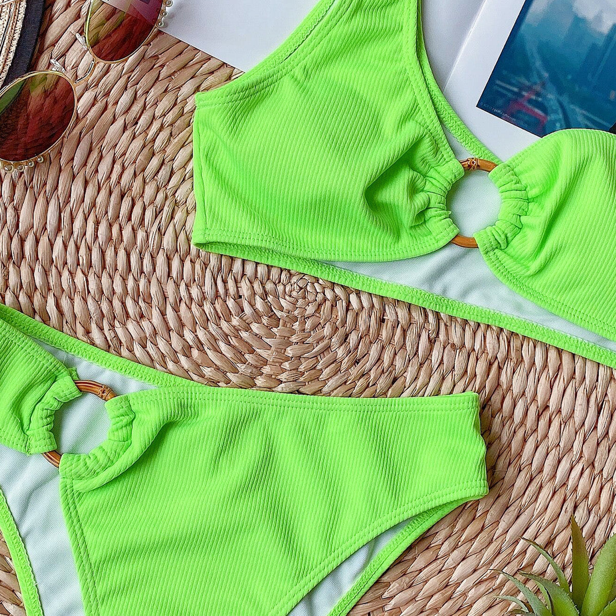 European and American split swimwear