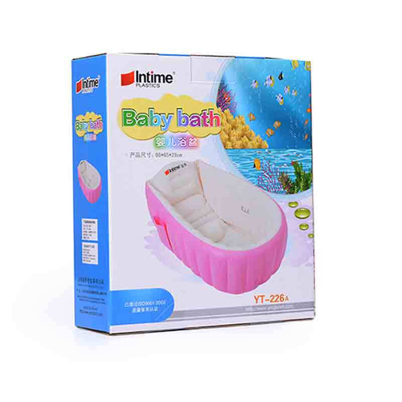 Inflatable baby tub