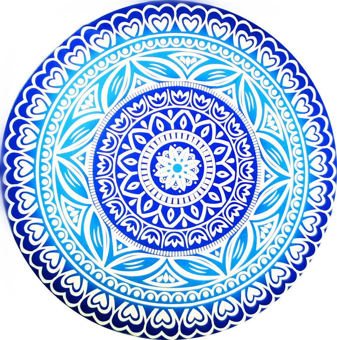 Round beach towel